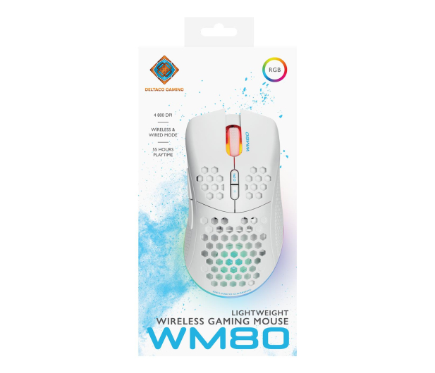 DELTACO GAM-120-W 2.4G/BT - 1092860 - zdjęcie 8